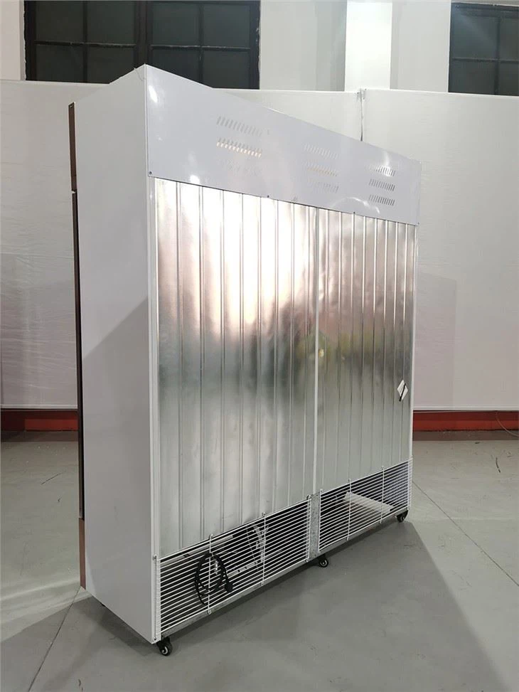 Vertical Display Fridge