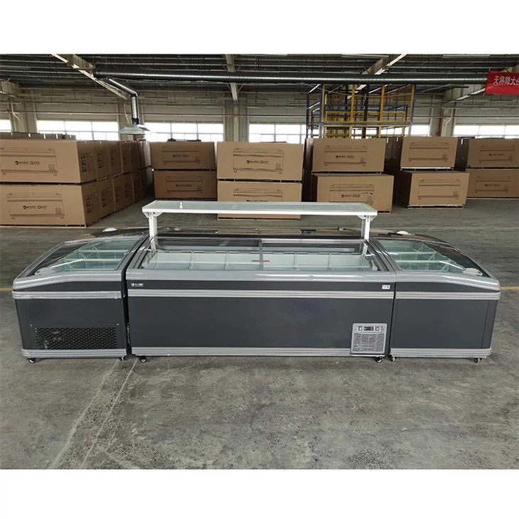 Retail Island Freezer